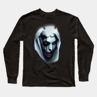 SPOOKY AND CREEPY RED EYED SPOOKY HALLOWEEN Long Sleeve T-Shirt